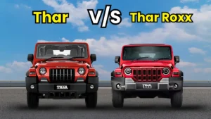Thar Roxx 5 Vs Old Thar 3 Door