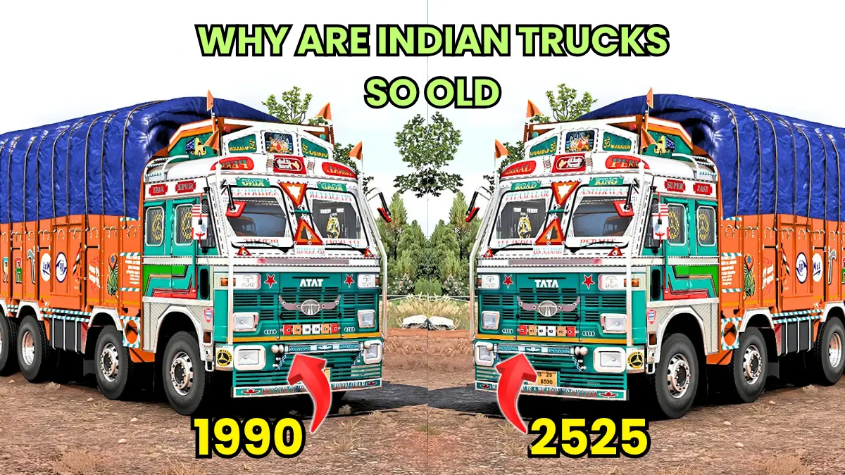 Why are Indian trucks so old