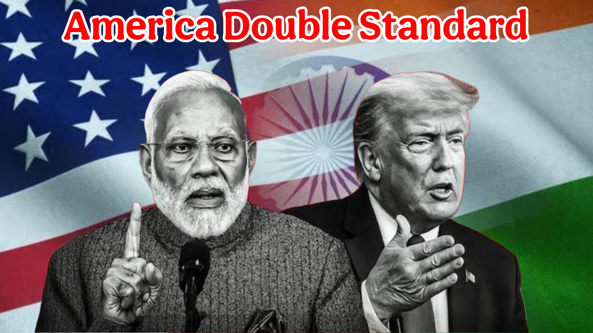 America Double Standard: High Tariffs on India!